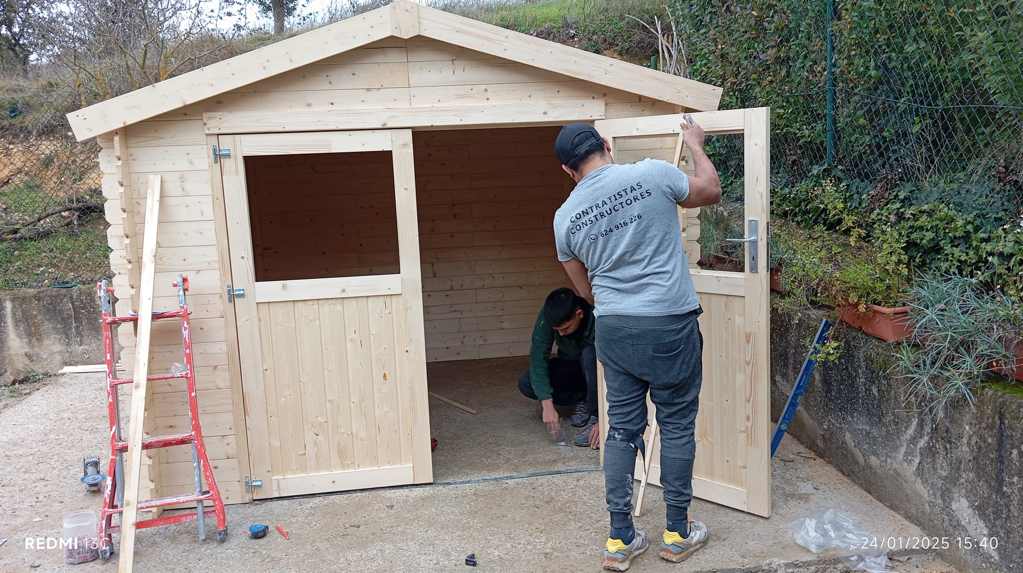 Instalación de Caseta de Madera - Imagen 6