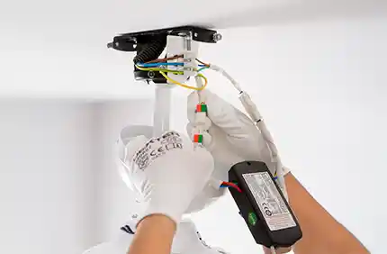 Instalación de ventilador con creación de nuevo punto de luz