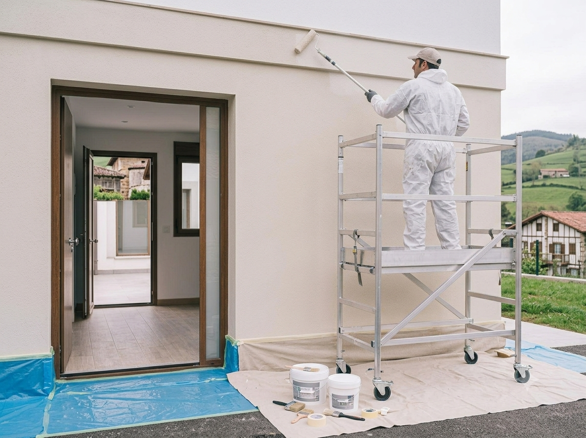 Pintura de fachada / exterior