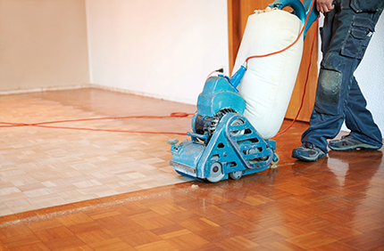Acuchillado y barnizado de parquet